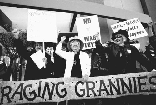 Raging Grannies Seattle Block Washington Dept of Ecology