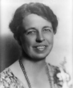 A portrait of Eleanor Roosevelt in 1933